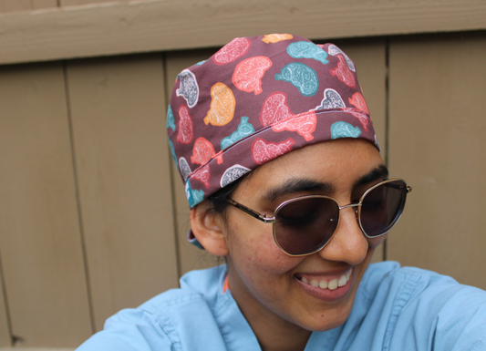 Nerds: Brains Scrub Cap