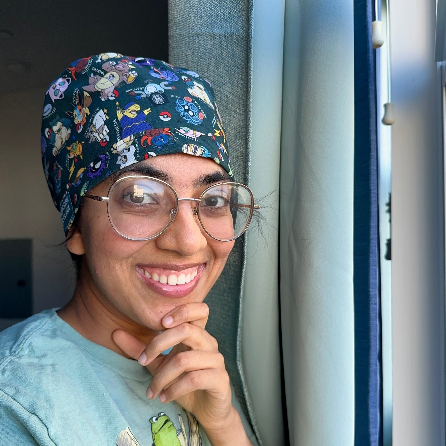 Catching 'Em All Scrub Cap