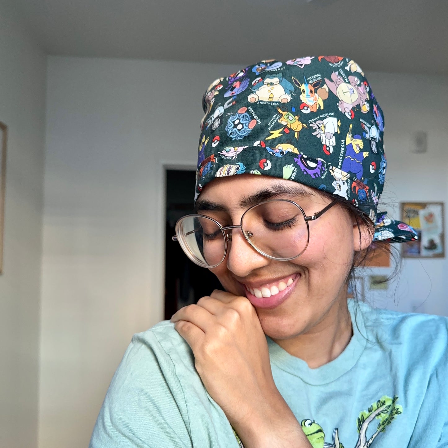 Catching 'Em All Scrub Cap