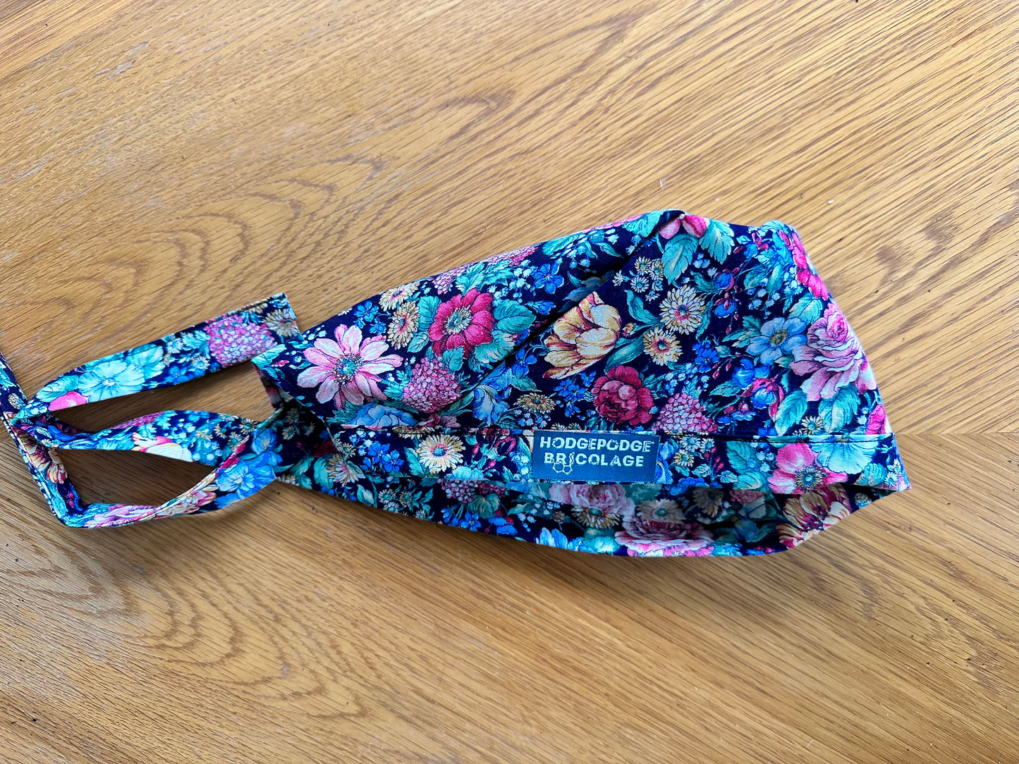 Vintage Floral Scrub Cap