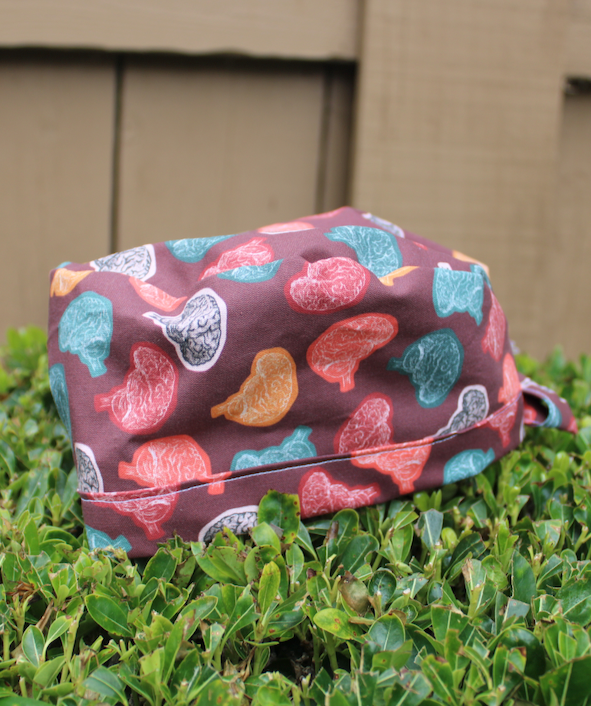 Nerds: Brains Scrub Cap